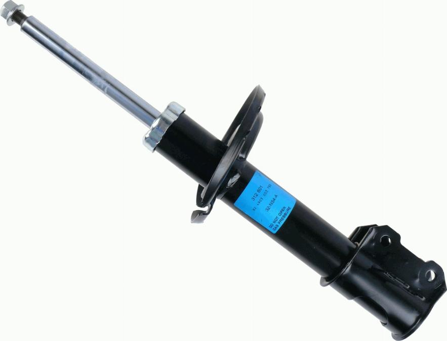 SACHS 312 601 - Ammortizzatore autozon.pro