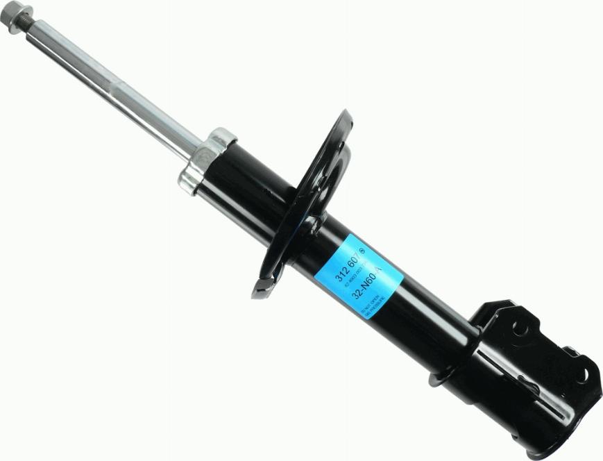 SACHS 312 607 - Ammortizzatore autozon.pro