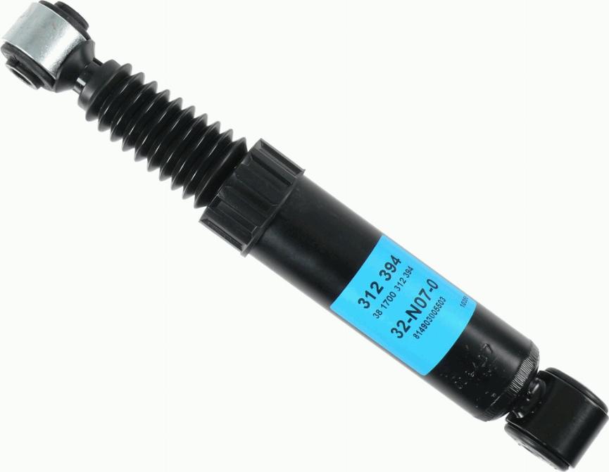 SACHS 312 394 - Ammortizzatore autozon.pro