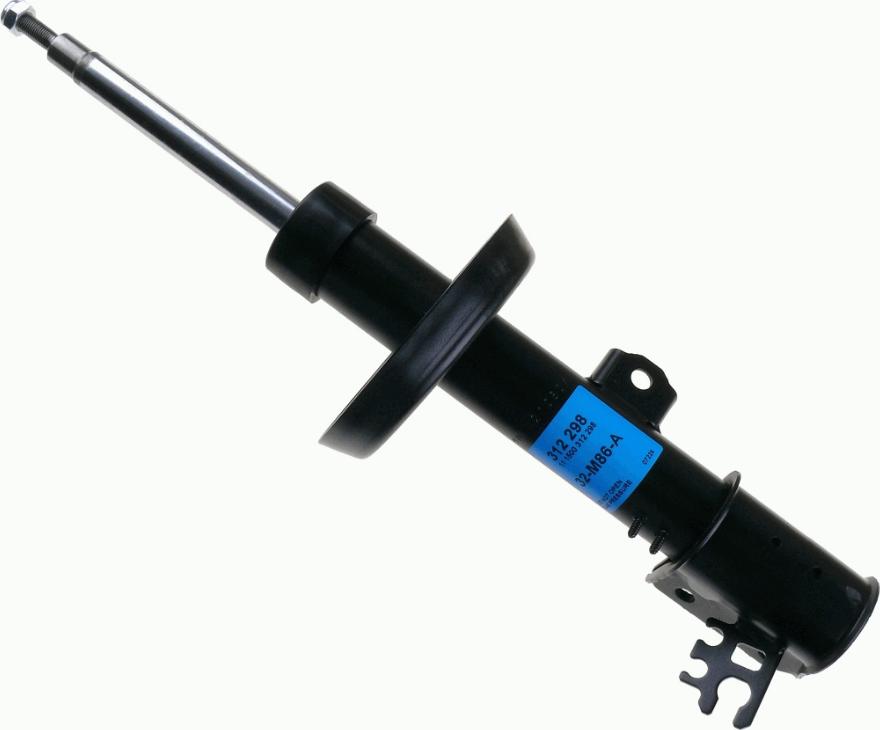 SACHS 312 298 - Ammortizzatore autozon.pro