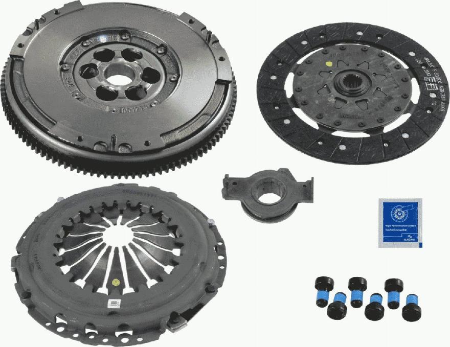 SACHS 2290 601 078 - Kit frizione autozon.pro