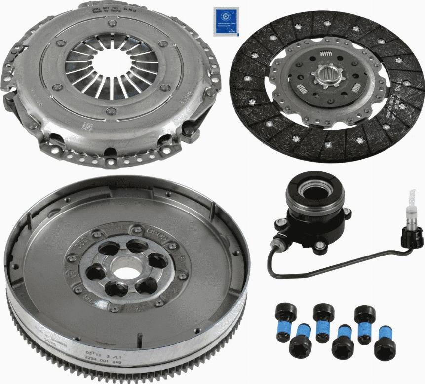 SACHS 2290 601 115 - Kit frizione autozon.pro