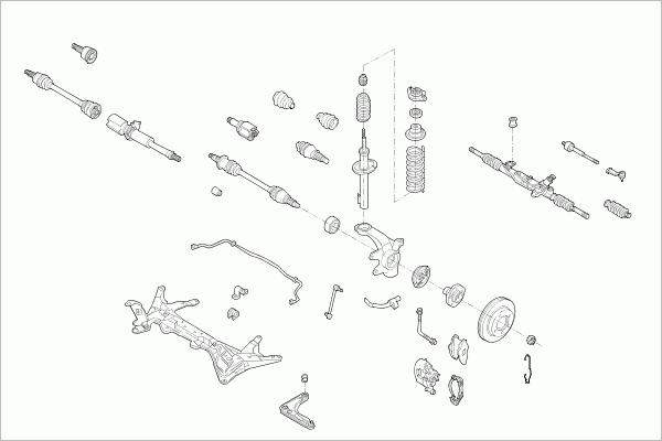 SACHS FORD-ESCOR-FS031 - Sterzo autozon.pro