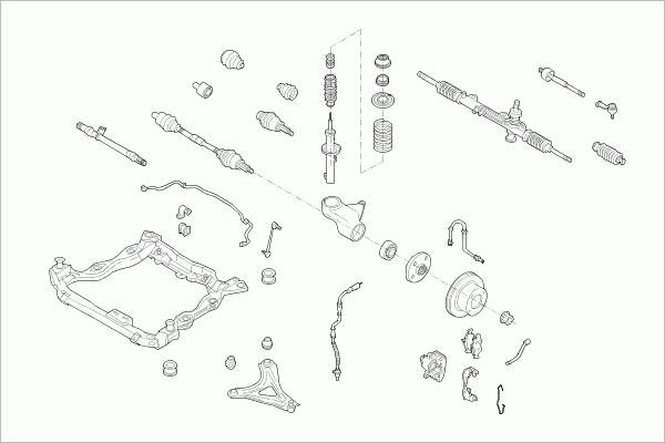 SACHS FORD-MONDE-FS016 - Sterzo autozon.pro