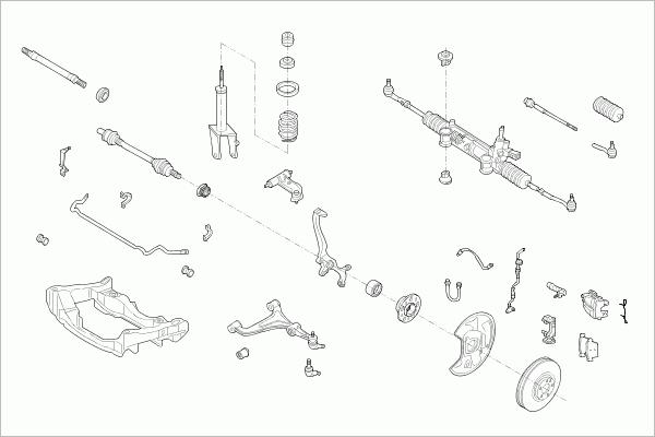 SACHS MERCE-E-KLA-FS001 - Sterzo autozon.pro