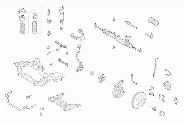 SACHS MERCE-E-KLA-FS015 - Sterzo autozon.pro