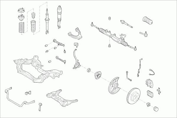 SACHS MERCE-E-KLA-FS026 - Sterzo autozon.pro