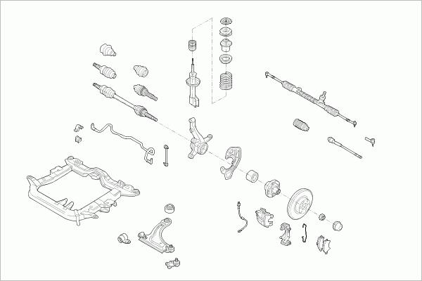 SACHS OPEL-CORSA-FS027 - Sterzo autozon.pro