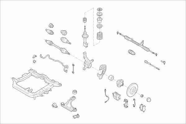 SACHS OPEL-CORSA-FS022 - Sterzo autozon.pro