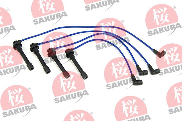 SAKURA 912-40-6610 SW - Kit cavi accensione autozon.pro