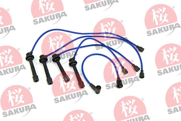 SAKURA 912-80-7070 SW - Kit cavi accensione autozon.pro