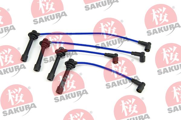 SAKURA 912-30-3600 SW - Kit cavi accensione autozon.pro