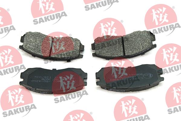 SAKURA 600-50-4260 - Kit pastiglie freno, Freno a disco autozon.pro