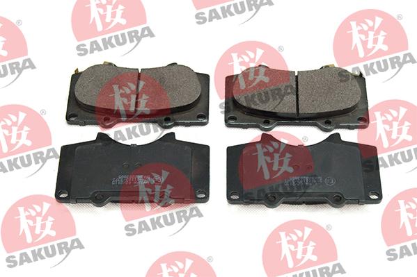 SAKURA 600-20-3885 - Kit pastiglie freno, Freno a disco autozon.pro