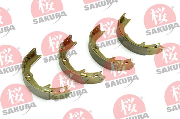 SAKURA 602-50-4255 - Kit ganasce, Freno stazionamento autozon.pro