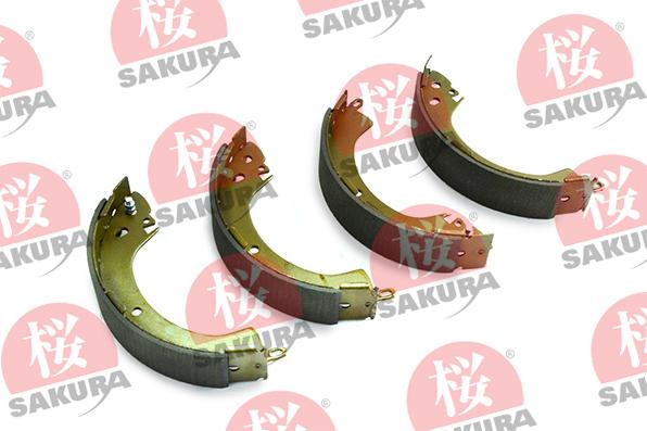 SAKURA 602-50-4250 - Kit ganasce freno autozon.pro