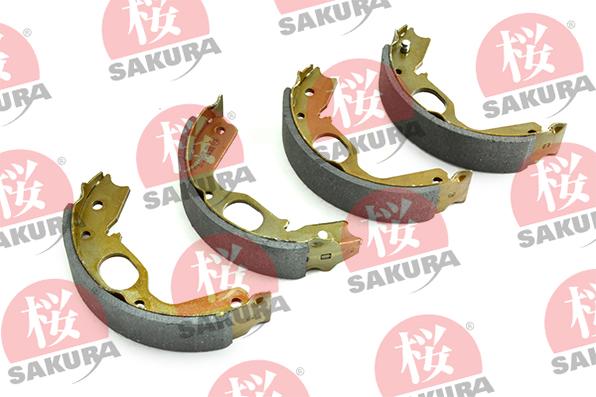 SAKURA 602-50-4218 - Kit ganasce freno autozon.pro