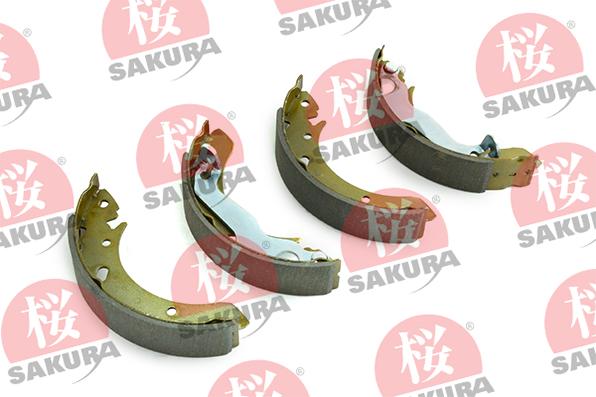 SAKURA 602-05-4640 - Kit ganasce freno autozon.pro