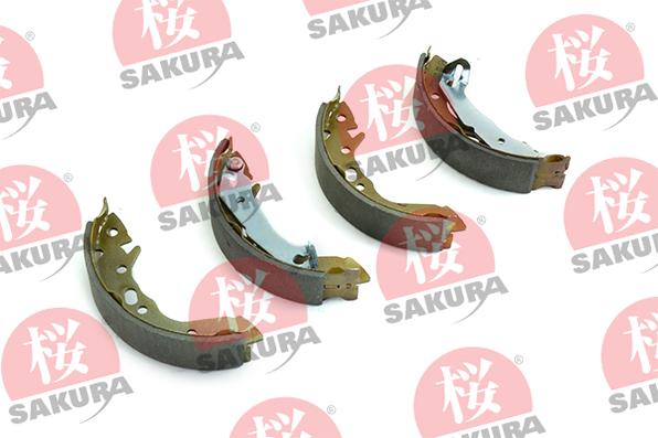 SAKURA 602-05-4650 - Kit ganasce freno autozon.pro