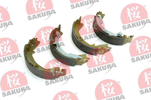 SAKURA 602-05-4614 - Kit ganasce, Freno stazionamento autozon.pro