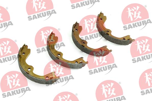 SAKURA 602-00-4001 - Kit ganasce, Freno stazionamento autozon.pro