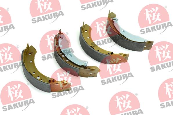 SAKURA 602-00-4269 - Kit ganasce freno autozon.pro