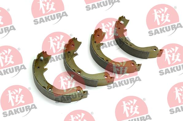 SAKURA 602-00-4227 - Kit ganasce, Freno stazionamento autozon.pro