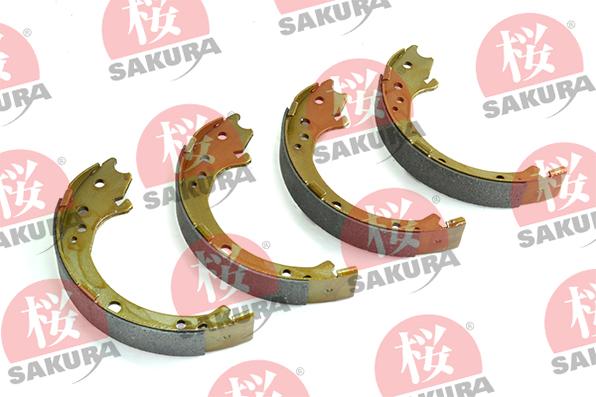 SAKURA 602-00-6600 - Kit ganasce, Freno stazionamento autozon.pro