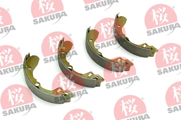 SAKURA 602-00-8820 - Kit ganasce freno autozon.pro