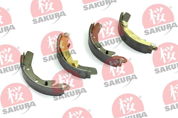 SAKURA 602-00-8302 - Kit ganasce freno autozon.pro