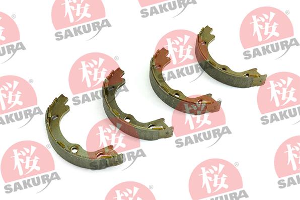 SAKURA 602-03-4603 - Kit ganasce, Freno stazionamento autozon.pro