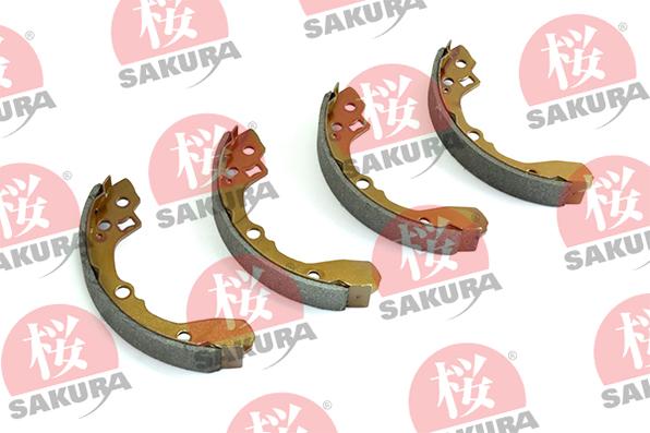 SAKURA 602-03-8840 - Kit ganasce freno autozon.pro