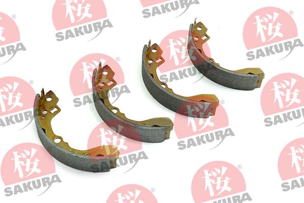 SAKURA 602-03-8800 - Kit ganasce freno autozon.pro