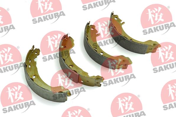 SAKURA 602-10-4040 - Kit ganasce freno autozon.pro