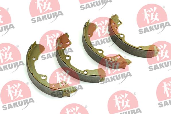 SAKURA 602-30-3510 - Kit ganasce freno autozon.pro