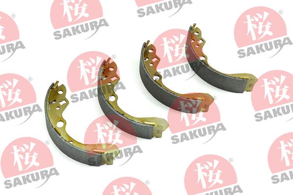 SAKURA 602-30-3600 - Kit ganasce freno autozon.pro