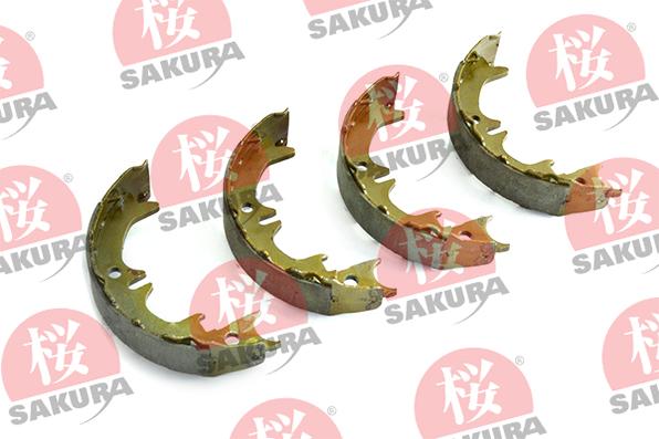 SAKURA 602-20-3890 - Kit ganasce, Freno stazionamento autozon.pro