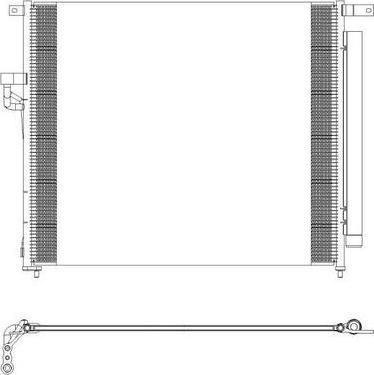 SAKURA Automotive 5161-9804 - Condensatore, Climatizzatore autozon.pro