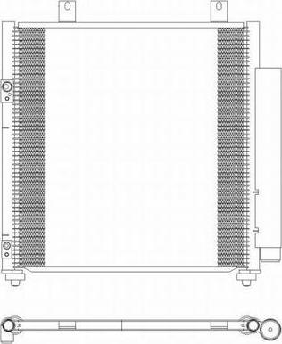 SAKURA Automotive 5321-9805 - Condensatore, Climatizzatore autozon.pro