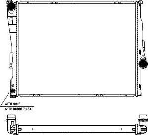 SAKURA Automotive 3011-1013 - Radiatore, Raffreddamento motore autozon.pro