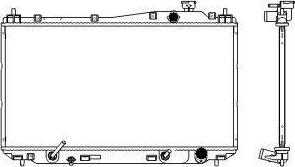 SAKURA Automotive 3211-1008 - Radiatore, Raffreddamento motore autozon.pro