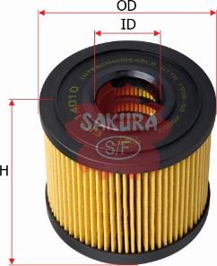 SAKURA Automotive EF-14010 - Filtro carburante autozon.pro