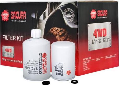 SAKURA Automotive K-57060 - Filtro carburante autozon.pro