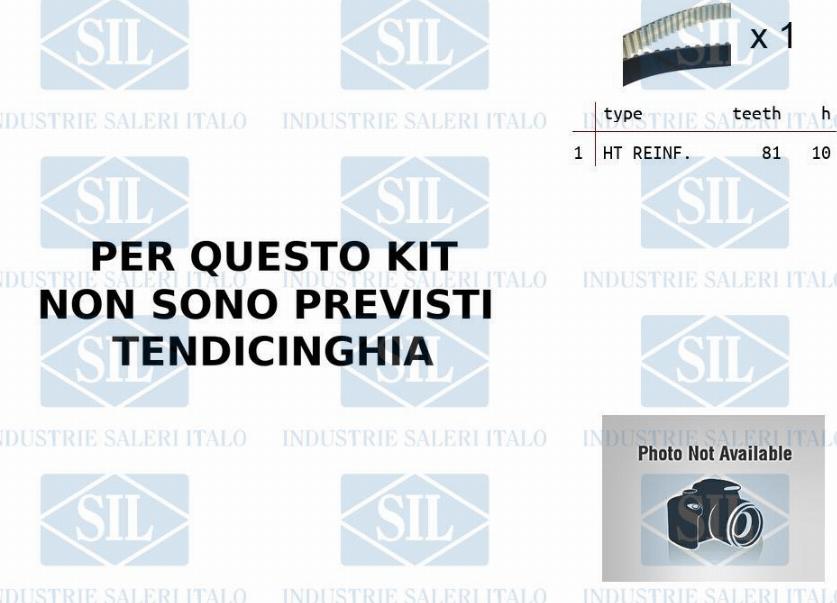 Saleri SIL K1PA1545BH - Pompa acqua + Kit cinghie dentate autozon.pro