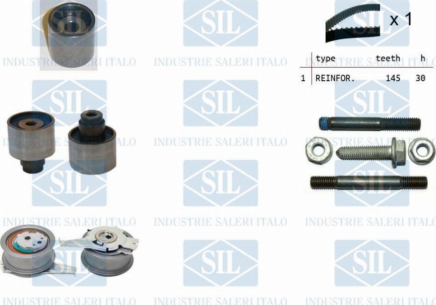 Saleri SIL TK1498 - Kit cinghie dentate autozon.pro