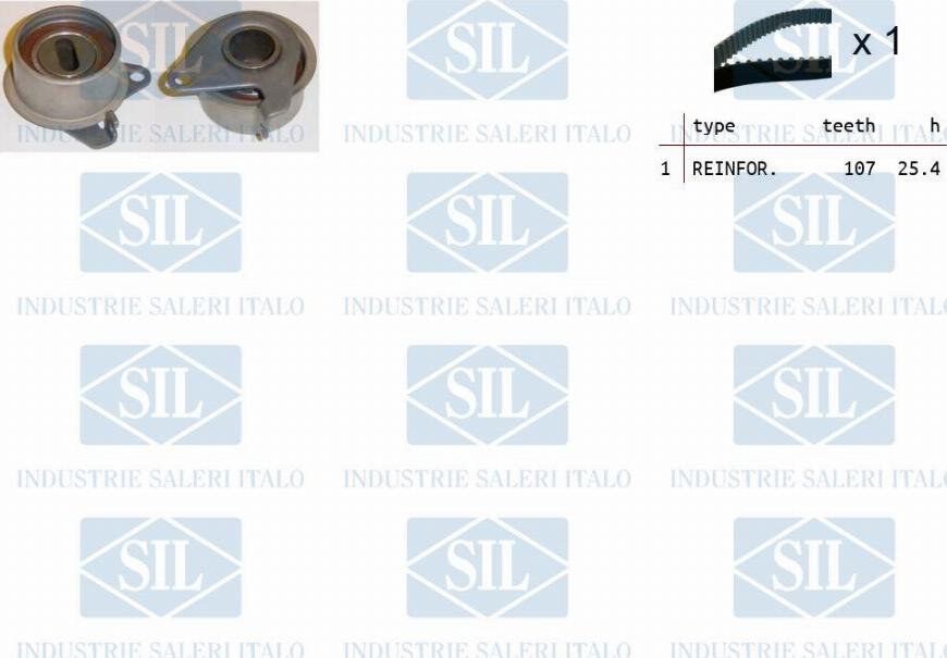 Saleri SIL TK1454 - Kit cinghie dentate autozon.pro