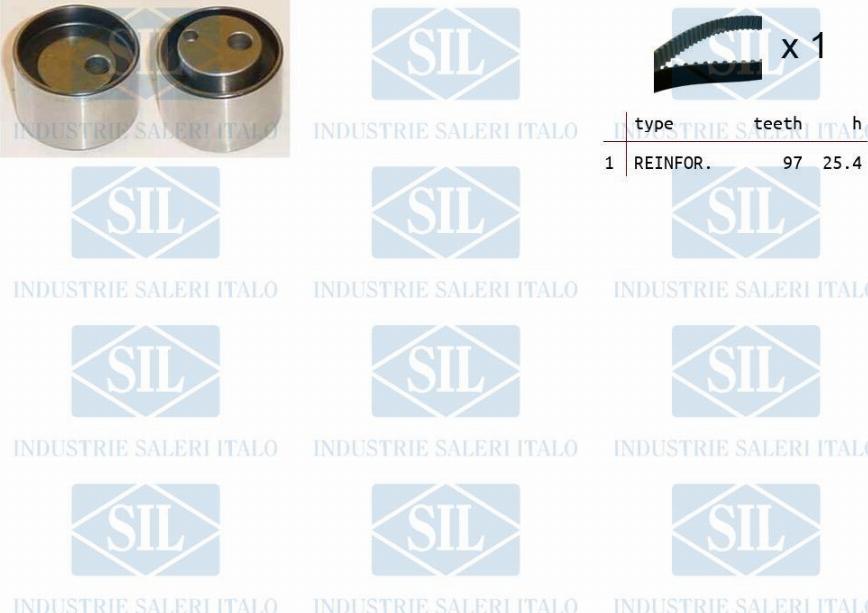 Saleri SIL TK1466 - Kit cinghie dentate autozon.pro