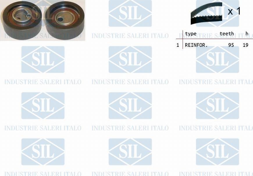 Saleri SIL TK1403 - Kit cinghie dentate autozon.pro