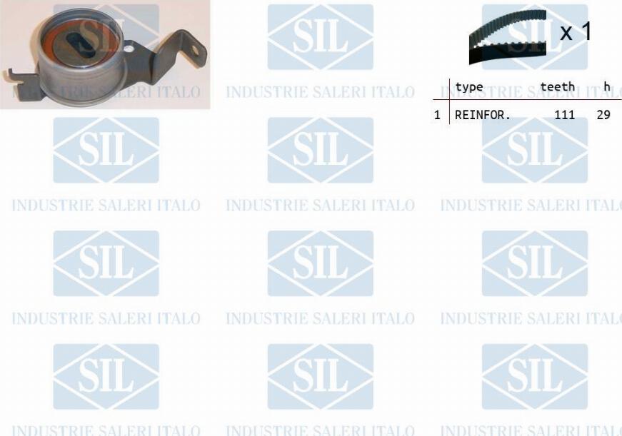 Saleri SIL TK1402 - Kit cinghie dentate autozon.pro