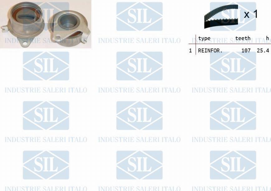 Saleri SIL TK1417 - Kit cinghie dentate autozon.pro